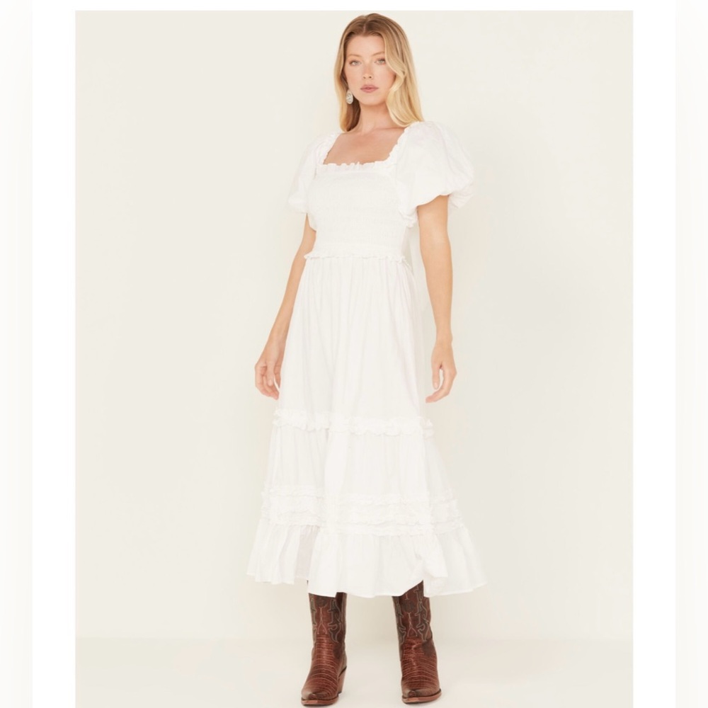 Cleobella Cherith Midi Tiered Dress - Picture 2 of 15